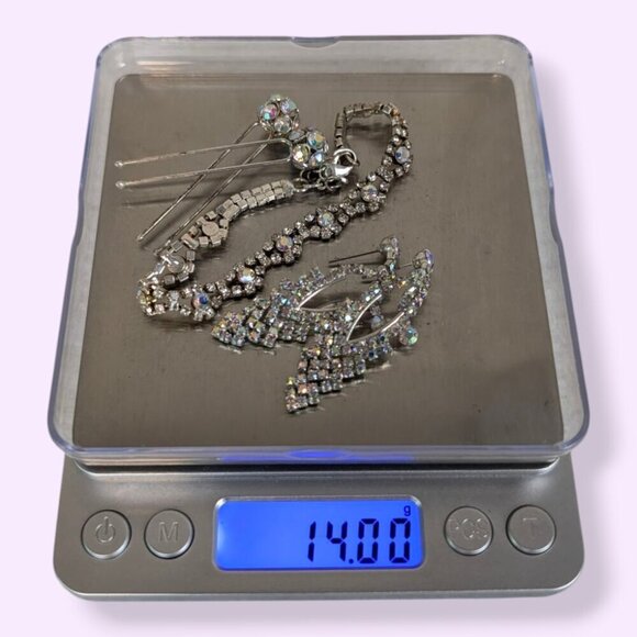 Claire's 3-Piece Colourful Rhinestone Parure - Picture 10 of 10